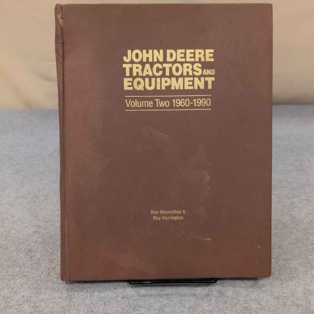 John Deere Tractors and Equipment Volume Two 1960-1990 Macmillan Harrington ASAE - Picture 1 of 7